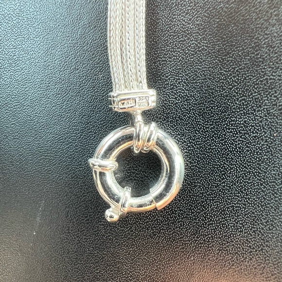 Italian silver necklace - Picture 10 of 14